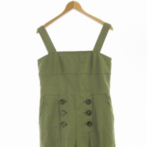 JILL STUART オーバーオール パンツ 0 カーキ 0922300001 /EE