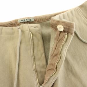 AURALEE スーパーミルドスウェットパンツ SUPER MILLED SWEAT PANTS ワイドパンツ 5 ベージュ A20AP03SM