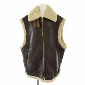 Synthetic B-3 Vest  フェイクレザー 36