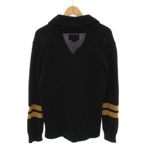 NEIGHBORHOOD カーディガン ニット ショールカラー 長袖 M 黒 131MANH-KNM01 /YM