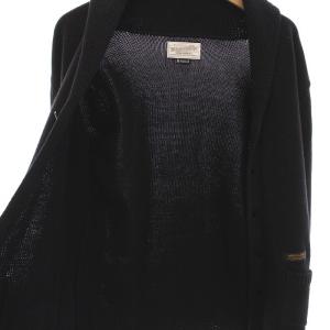 NEIGHBORHOOD カーディガン ニット ショールカラー 長袖 M 黒 131MANH-KNM01 /YM