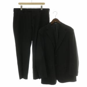 シングルスーツ セットアップ テーラードジャケット 背抜き テーパードパンツ スラックス ジップフライ