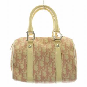 Christian Dior トロッター ミニボストン ピンク
