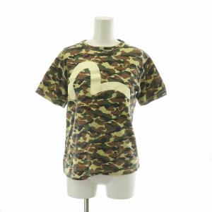 Tシャツ 半袖 カモフラ 迷彩 カーキ