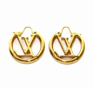 LOUIS VUITTON ブックル ドレイユ ルイーズ ピアス フープ M00396 ゴールドカラー