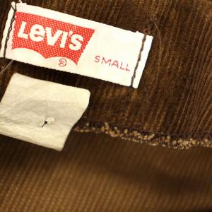 Levi's ヴィンテージ 70s コーデュロイ ジャケット 70671 ブラウン S