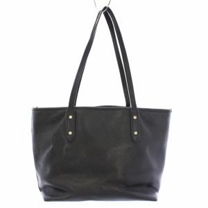 COACH トートバッグ ショルダーバッグ レザー 黒 F58846 /TK