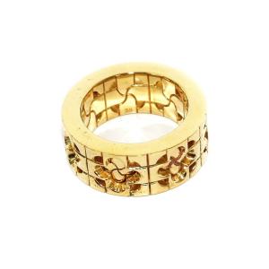 ローズ モノグラムリング ag925 59 ゴールドカラー