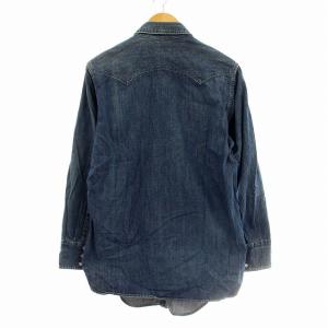 Levi's デニム ウエスタンシャツ 018816 シャツ M インディゴ