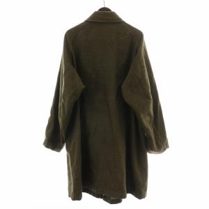 ARTS&SCIENCE ロングコート ラウンドカラー 3 ブラウン