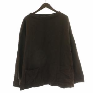 PC stand col box ST カットソー リネン混