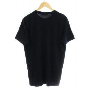 DIESEL T-DIEGOS-MALLLOGO Tシャツ カットソー 半袖 クルーネック ロゴ プリント XL 黒 ブラック