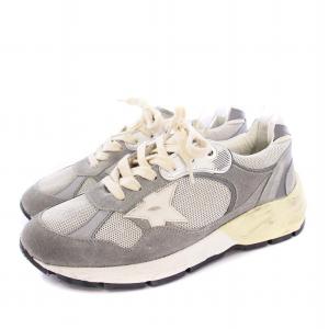 GOLDEN GOOSE RUNNING DAD ユーズド加工 スニーカー 38 グレー