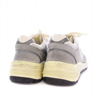 GOLDEN GOOSE RUNNING DAD ユーズド加工 スニーカー 38 グレー