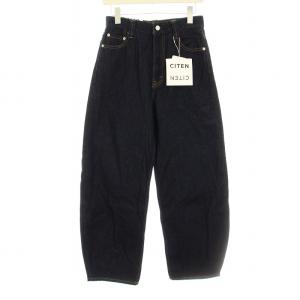 シテン CITEN バルーンデニム2 42146990080 デニムパンツ ジーンズ ジップフライ M 紺 ネイビー