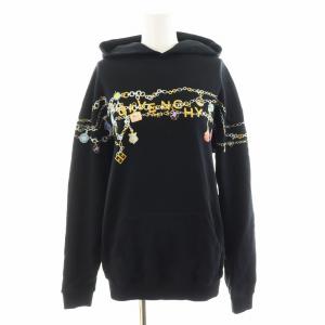 近年モデル パーカー プルオーバー XS ブラック BWJ01C3Z4Q