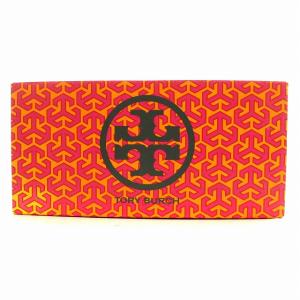 TORY BURCH バレエシューズ パテントレザー パンプス フラット 6M オレンジ /G