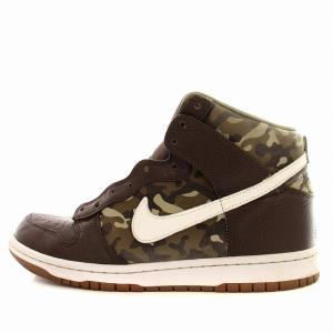 NIKE Dunk High Premium 317891-211 カモフラ スニーカー US9.5