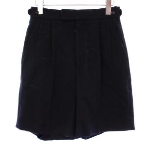 ウールショートパンツ ハーフパンツ 36 ダークネイビー 633240 /DK