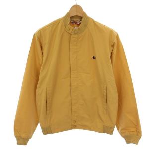 70s ヴィンテージ 三角タグ ロゴ ブルゾン ジャケット M 黄 イエロー