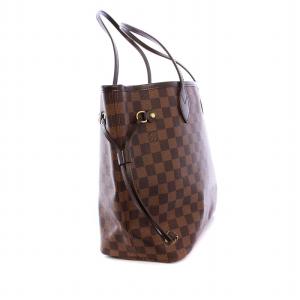 LOUIS VUITTON ネヴァーフルMM ダミエエベヌトートバッグ N51105