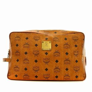 MCMロゴグラム ショルダーバッグ ブラウン MCM 〇〇 エムシーエム ロゴグラム ショルダーバッグ 斜め掛け