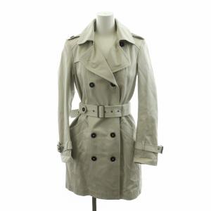 トレンチコート アウター ロング S グレー /NQ