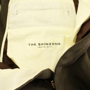 Shinzone 22AW Wool Tomboy PANTS 22AMSPA02 ウールサージ トムボーイ パンツ ハイウエスト