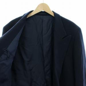 LANVIN パリス PARIS テーラードジャケット ダブル R52-47 紺 ネイビー 3160 /YT