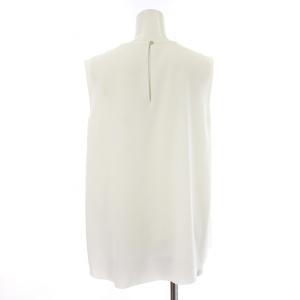 FOXEY NEW YORK SWING B 33975 ブラウス カットソー ノースリーブ 40 白 ホワイト