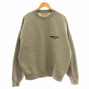 スウェット クルーネック 裏起毛 トレーナー 長袖 M グレー /G