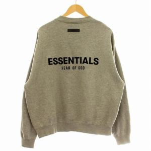 FOG ESSENTIALS スウェット クルーネック 裏起毛 トレーナー 長袖 M グレー /G