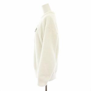 gelato pique 24AW ベビモコアイスジャガードプルオーバー ルームウェア ニット セーター 長袖 F 白 ホワイト PWNT245013