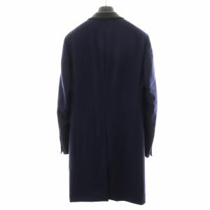 LANVIN チェスターコート 44 ネイビー RMCO0029