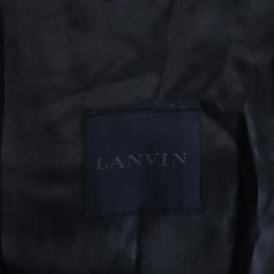 LANVIN チェスターコート 44 ネイビー RMCO0029