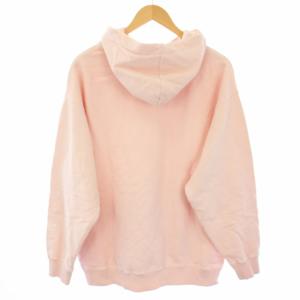 WIND AND SEA SEA pigment-dye Hoodie プルオーバーパーカー ロゴ刺繍 長袖 M ピンク WDS-21S-TPS-01