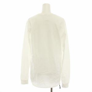 MADISONBLUE Tシャツ ロンT カットソー 長袖 ロゴプリント 00 白 ホワイト 水色 ライトブルー MB211-7020