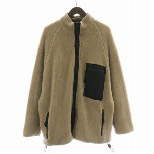 RETRO CARDIGAN レトロカーディガン ボアジャケット スタンドカラー アウター ジップアップ