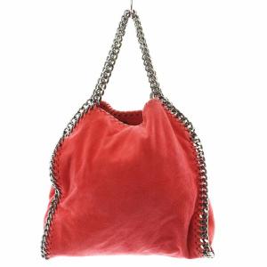 STELLA McCARTNEY ファラベラ ショルダーバッグ ハンドバッグ チェーン フェイクレザー 赤 レッド 371223W9132-1