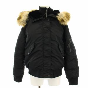 ホワイトレーベル ソマーズダウンジャケット SOMERS DOWN JACKET アウター 35 黒 ブラック