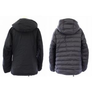 mont-bell コロラドパーカ ダウンジャケット リバーシブル L 黒 グレー 1101479