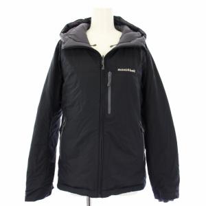 mont-bell コロラドパーカ ダウンジャケット リバーシブル L 黒 グレー 1101479