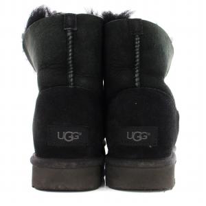 UGG GITA ジータ ムートンブーツ 1018517 ショートブーツ スエード シープスキン リボン ポンポン