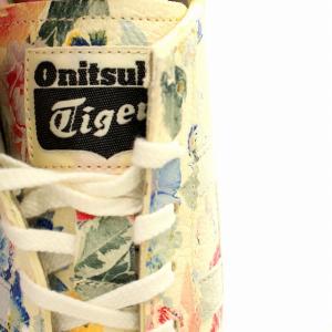Onitsuka Tiger 0T6020 リンバー UD PRESTIGE プレステージ 花柄 スニーカー 25cm アイボリー