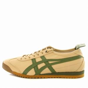 Onitsuka Tiger MEXICO 66 SD 1183A872 メキシコ スニーカー レザー 25cm ベージュ カーキ