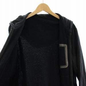 UNDERCOVER 10SS less but better期 ジップアップパーカー アウター 2 黒 ブラック E4810