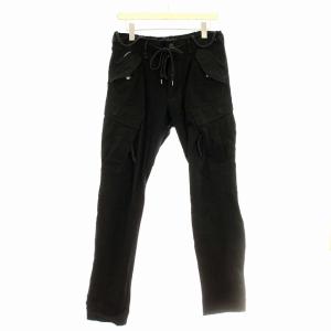 sg.0250 six pockets pants カーゴパンツ カットオフ パンツ 50 黒 ブラック