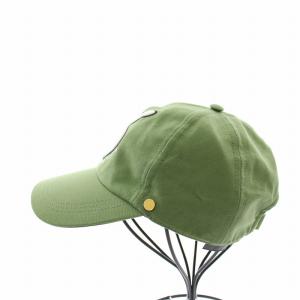 STELLA McCARTNEY キャップ 野球帽 ロゴ刺繍 57 カーキ 7V0073