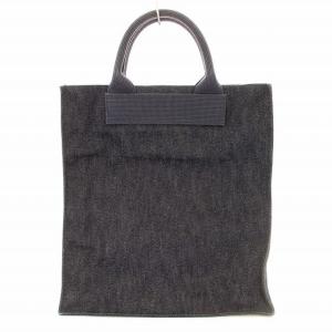 HUNTING WORLD デニム トートバッグ キャンバス ロゴ ネイビー 紺