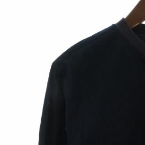 Pal'las Palace シャツ ブラウス 長袖 ハーフボタン 0 紺 ネイビー